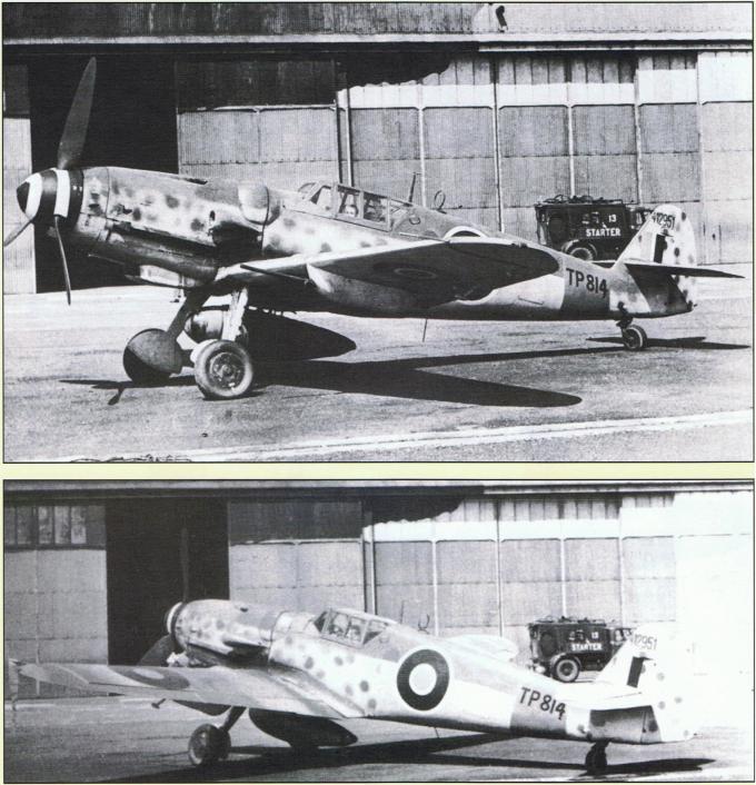 Трофейные истребители Messerschmitt Me 109. Часть 24