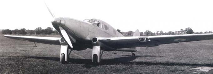 Легкие вспомогательные самолеты de Havilland D.H.93 Don. Великобритания