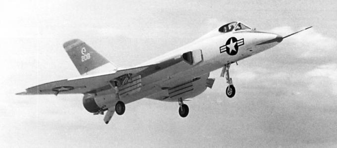 Опытные истребители Douglas F5D-1 Skylancer. США Часть 2