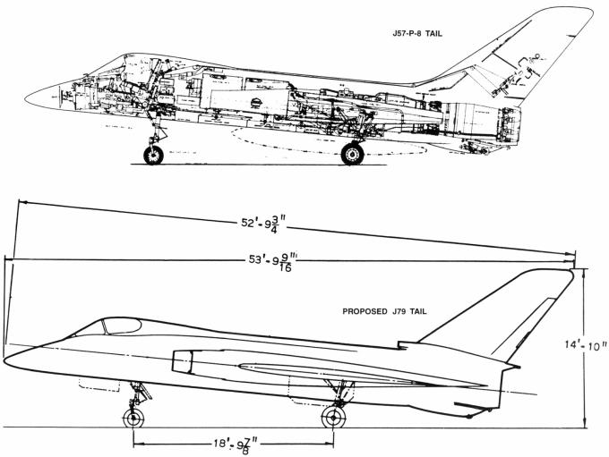 Опытные истребители Douglas F5D-1 Skylancer. США. Часть 3