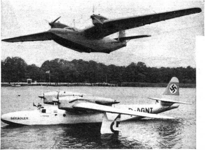 Летающая лодка Dornier Do 26. Германия