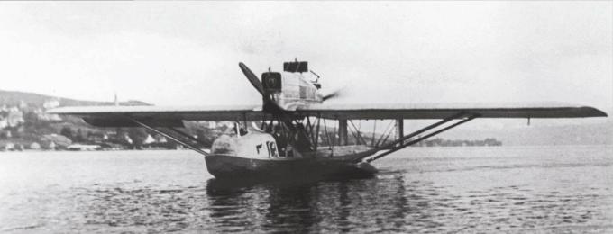 Погубленная воздушная яхта Боденского озера. Опытный пассажирский самолет Dornier Gs.1. Германия