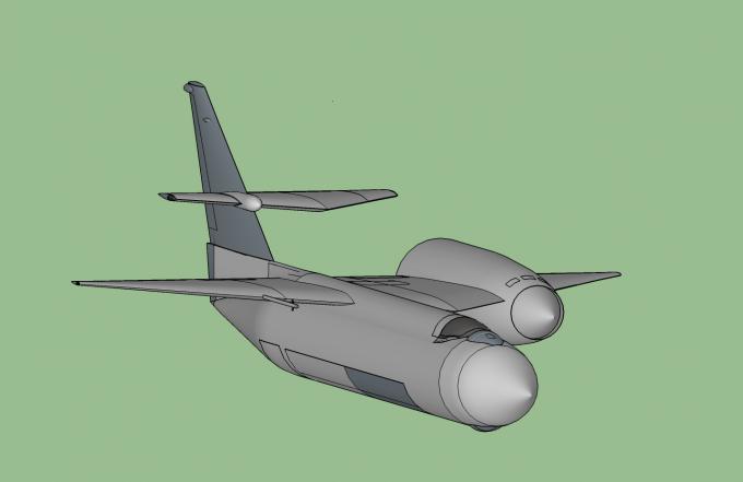 Альтернативный истребитель-перехватчик Е-252. СССР