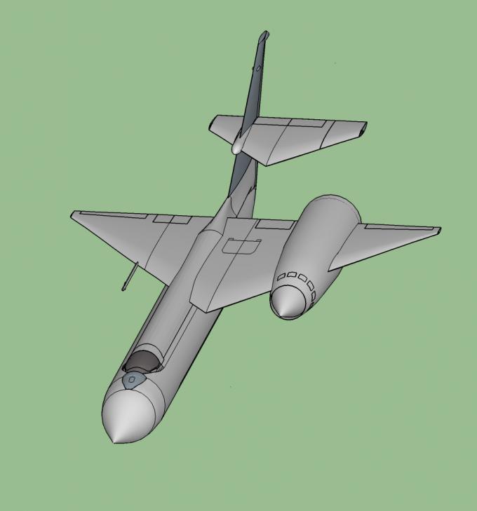 Альтернативный истребитель-перехватчик Е-252. СССР