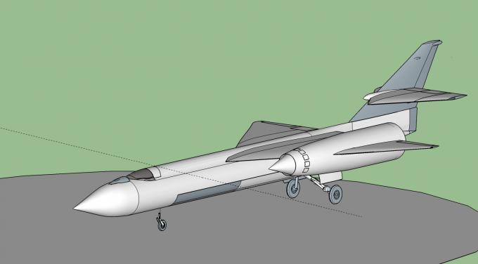 Альтернативный истребитель-перехватчик Е-252. СССР