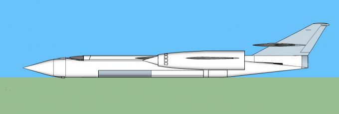 Альтернативный истребитель-перехватчик Е-252. СССР