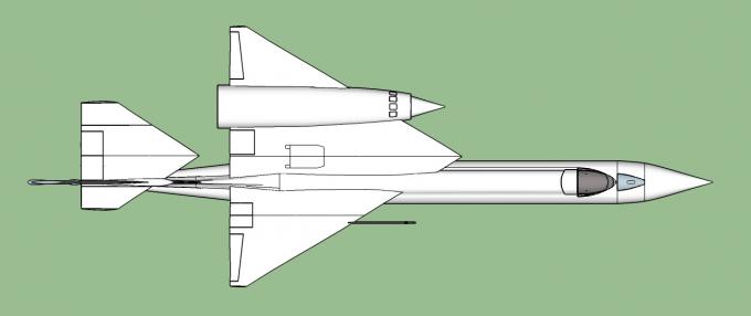 Альтернативный истребитель-перехватчик Е-252. СССР