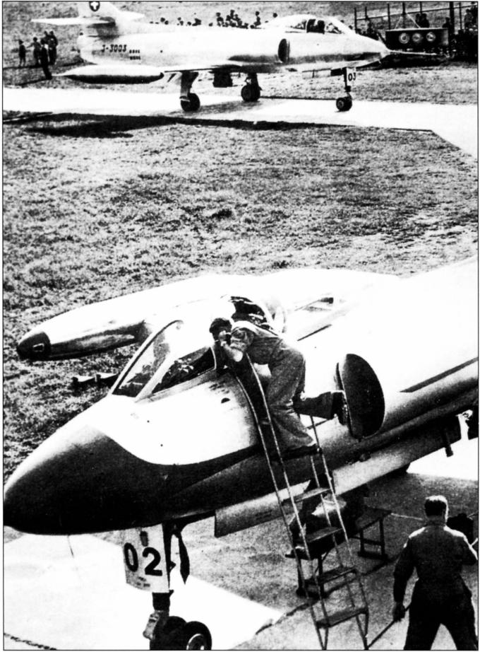 Опытные истребители-бомбардировщики FFA P-16 Düsenstorch. Швейцария Часть 2