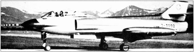 Опытные истребители-бомбардировщики FFA P-16 Düsenstorch. Швейцария Часть 2
