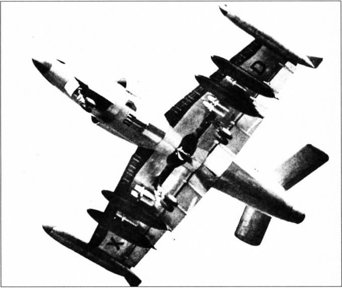 Опытные истребители-бомбардировщики FFA P-16 Düsenstorch. Швейцария Часть 3