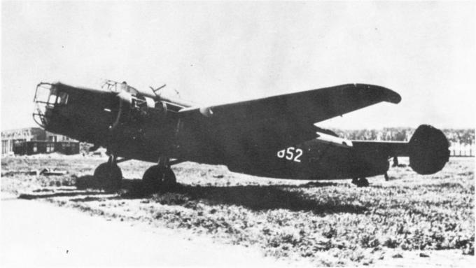 Средний бомбардировщик Fokker T.V. Нидерланды