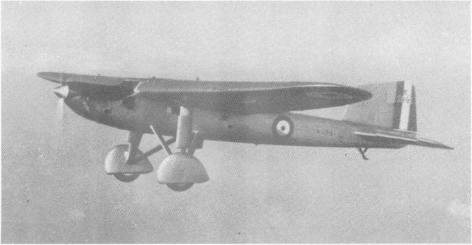 Самолет для сверхдальних перелетов Fairey Long Range. Великобритания Часть 1