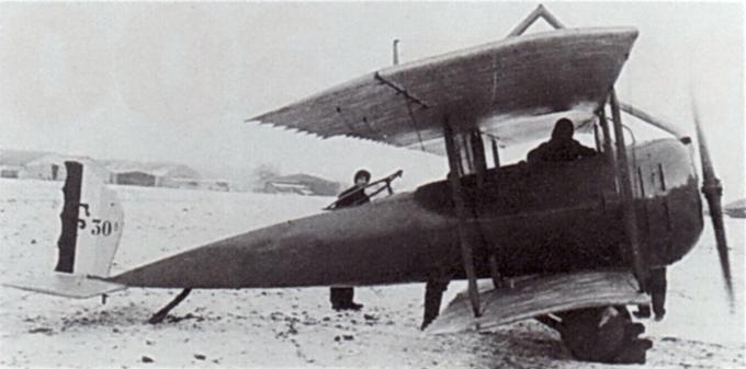 Опытный двухместный истребитель/самолет-разведчик Farman F.30A/B. Франция