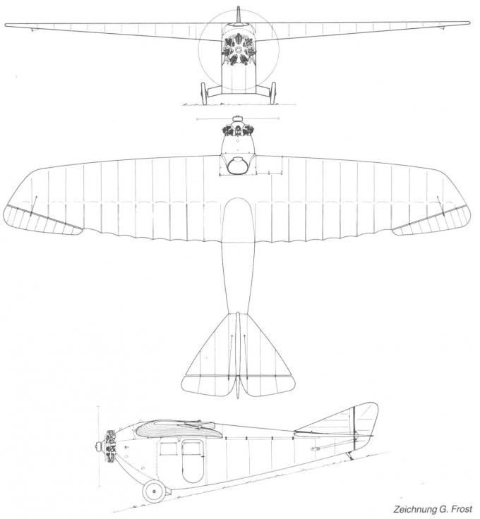 Пассажирский самолет Focke-Wulf A.16. Германия Часть 1