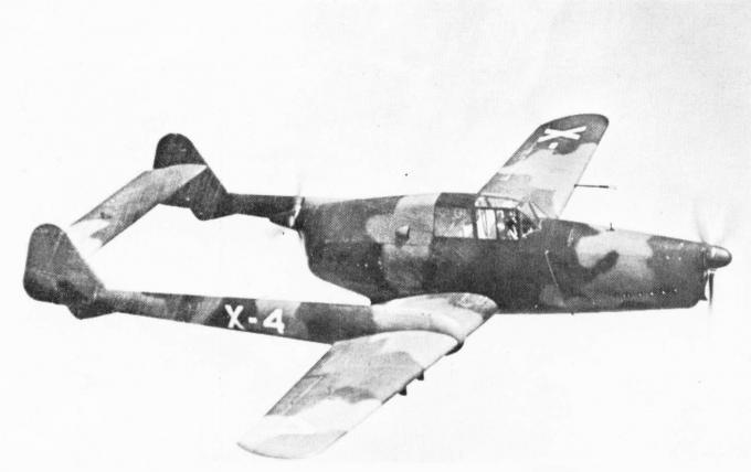Опытный истребитель Fokker D-XXIII. Нидерланды