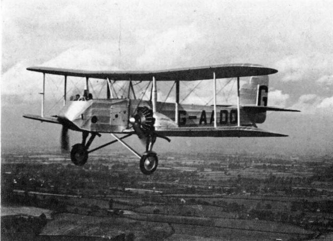 Самолёт для аэрофотосъемки Gloster AS.31. Великобритания