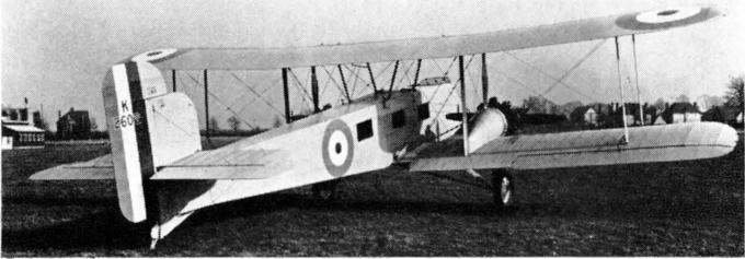 Самолёт для аэрофотосъемки Gloster AS.31. Великобритания