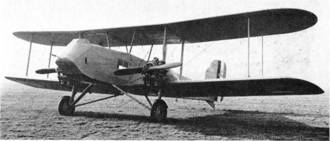 Самолёт для аэрофотосъемки Gloster AS.31. Великобритания