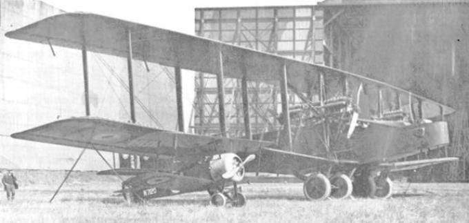 Тяжелые бомбардировщики Handley Page H.P.15 V/1500. Великобритания