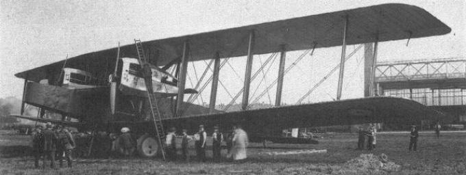 Тяжелые бомбардировщики Handley Page H.P.15 V/1500. Великобритания