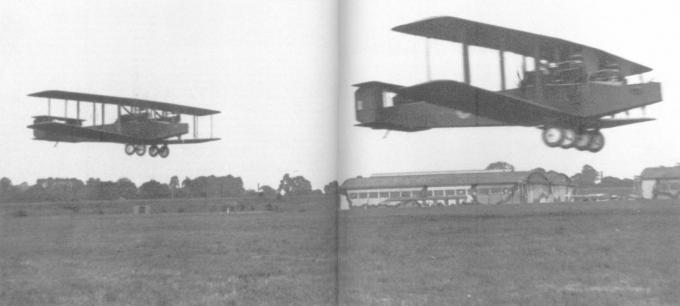 Тяжелые бомбардировщики Handley Page H.P.15 V/1500. Великобритания