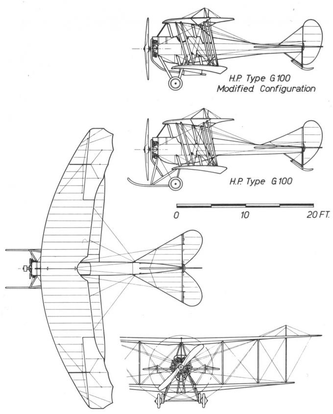 Самолет для дальних перелетов Handley Page L/200. Великобритания