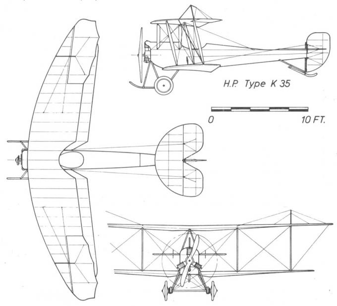 Самолет для дальних перелетов Handley Page L/200. Великобритания