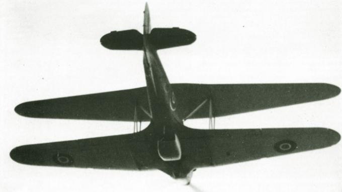 Экспериментальный самолет Hawker-Hillson FH.40 Hurricane. Великобритания