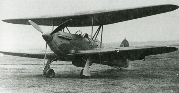 Экспериментальный самолет Hawker-Hillson FH.40 Hurricane. Великобритания