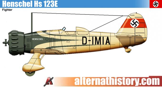 Летающие паровозы. Альтернативные истребители Henschel Hs 223. Германия