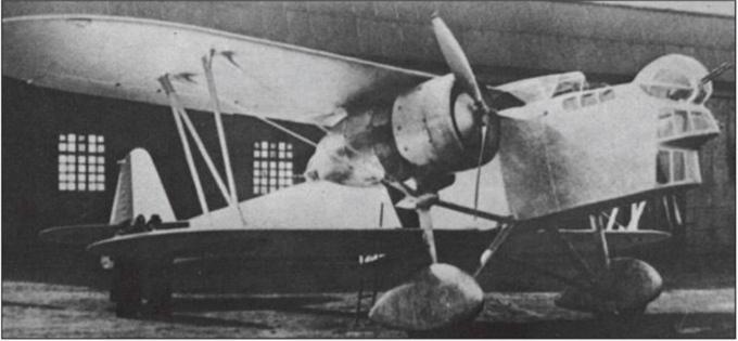 Опытный многоцелевой боевой самолет LACAB Gr.8 Doryphore. Бельгия