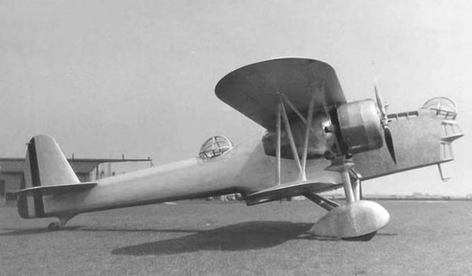 Опытный многоцелевой боевой самолет LACAB Gr.8 Doryphore. Бельгия