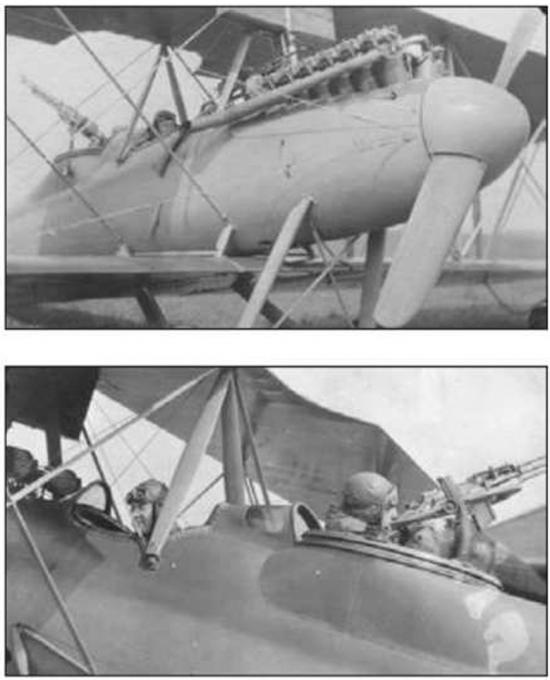 Пара детальных снимков опытного штурмовика Model G-2