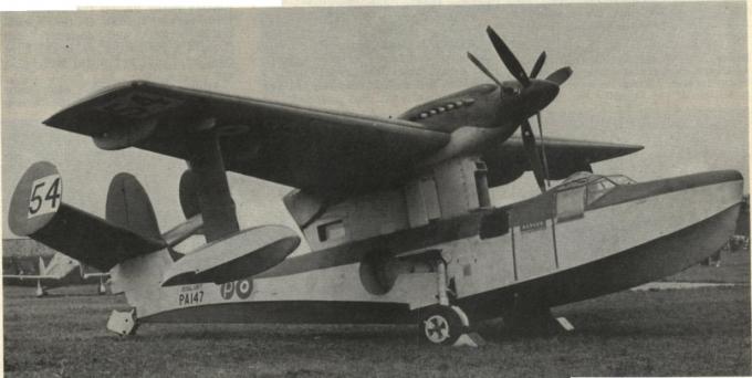 Последняя из морских чаек. Летающая лодка Supermarine Type 381 Seagull. Великобритания