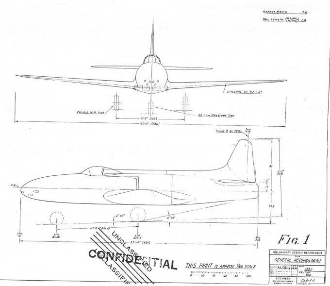 От Р-80 к XF-90. Программа L-153