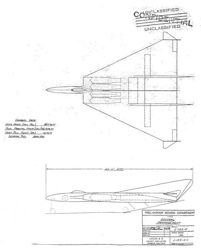 От Р-80 к XF-90. Программа L-153