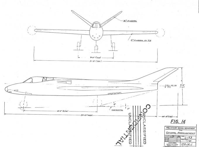 От Р-80 к XF-90. Программа L-153