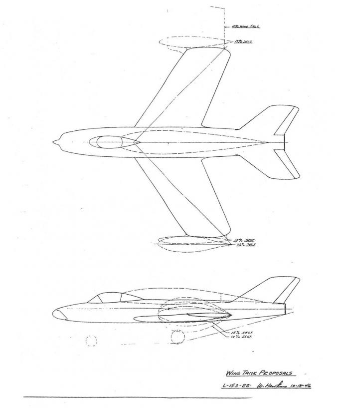 От Р-80 к XF-90. Программа L-153