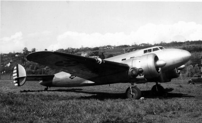 Экспериментальный самолет Lockheed XC-35. США