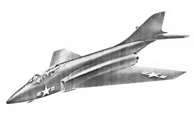 Между «демоном» и «призраком». Проект палубного истребителя-бомбардировщика McDonnell F3H-G/F3H-H. США