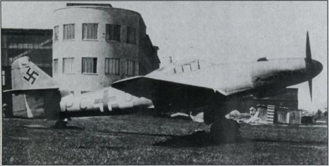 Начало эры реактивных боевых самолетов. Первый полет прототипа Me 262 V-3