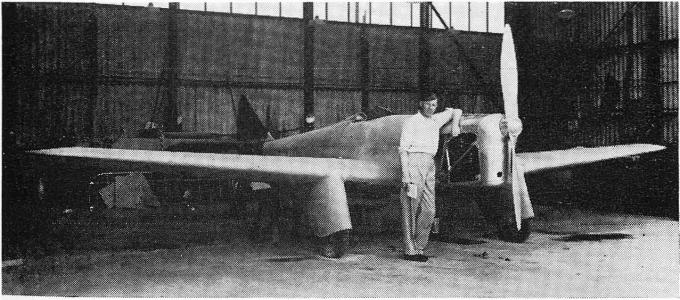 Легкие гоночные и экспериментальные самолеты Miles M.5 Sparrowhawk. Великобритания