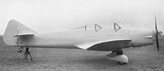 Опытный учебно-тренировочный самолет Miles M.15 T.1/37 Trainer. Великобритания