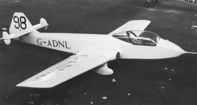 Гоночный самолет Miles M.77 Sparrowjet. Великобритания