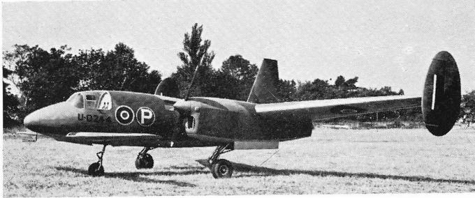 Экспериментальный самолет Miles M.39B Libellula (Miles Aircraft)