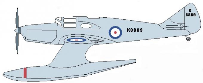 Проект беспилотного гидросамолета-мишени Miles M.10. Великобритания