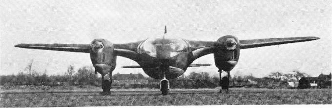 Экспериментальный самолет Miles M.30 X Minor. Великобритания