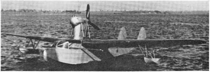 Опытная многоцелевая летающая лодка Nikol A-2. Польша