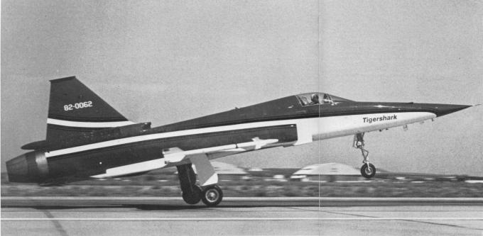 Боевые самолёты сегодня и завтра. Многоцелевой истребитель Northrop F-20 Tigershark. США