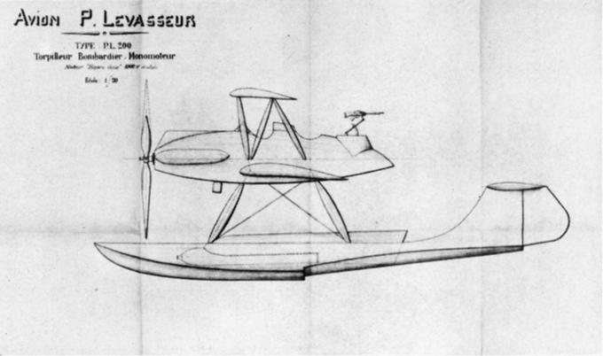 Опытные поплавковые бомбардировщики/самолеты-разведчики Levasseur PL 200 и PL 201. Франция